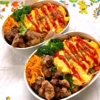 息子と私のお揃い弁当|ちゃんすけさん