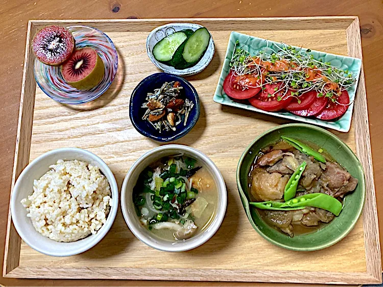 昨日の晩ごはん🌔|さくたえさん