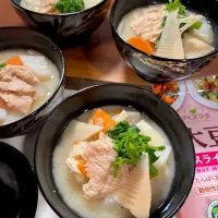 *･大豆のお肉で豚汁風*･|isakoさん
