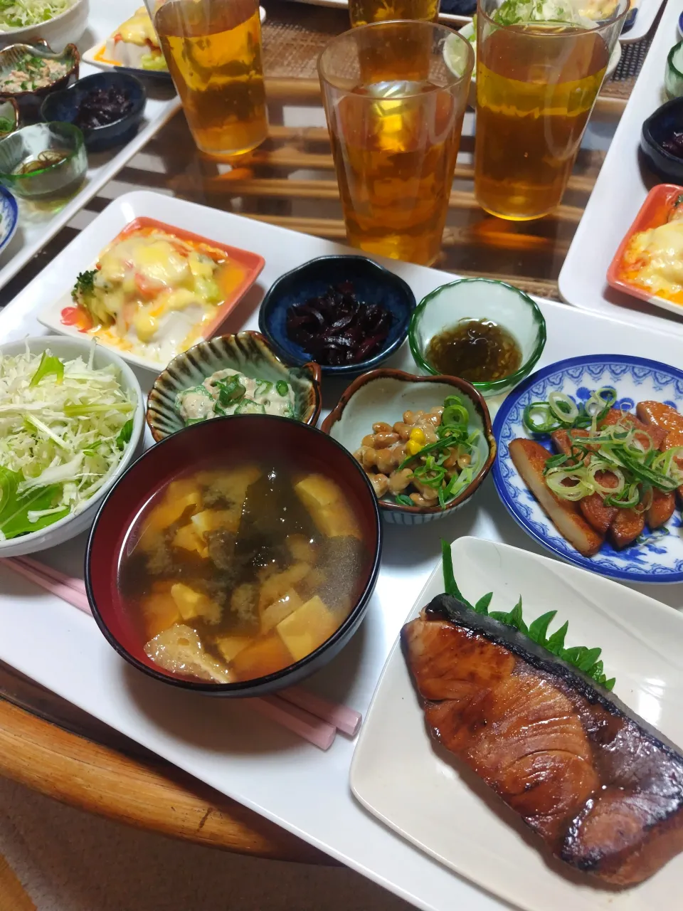鰤の照り焼き定食です✨|rikako♪。.:＊さん