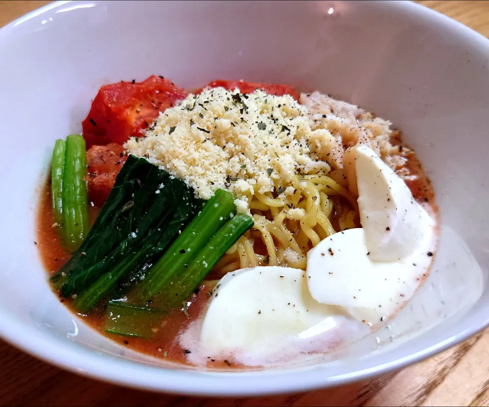 トマトチーズラーメン＆リゾット|なつさん
