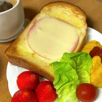 ハムチーズトーストモーニング|besさん