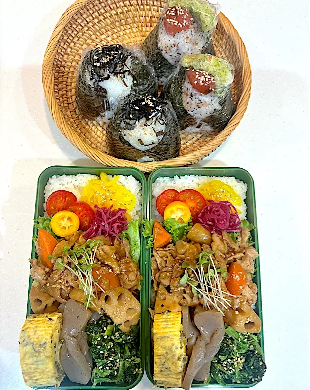 2026,04,02 豚こま🐖酢豚風➕高菜おじゃこ卵焼きお弁当さん🍱|kayoo_ch517♡1姫3太郎と２モル♡mamaさん