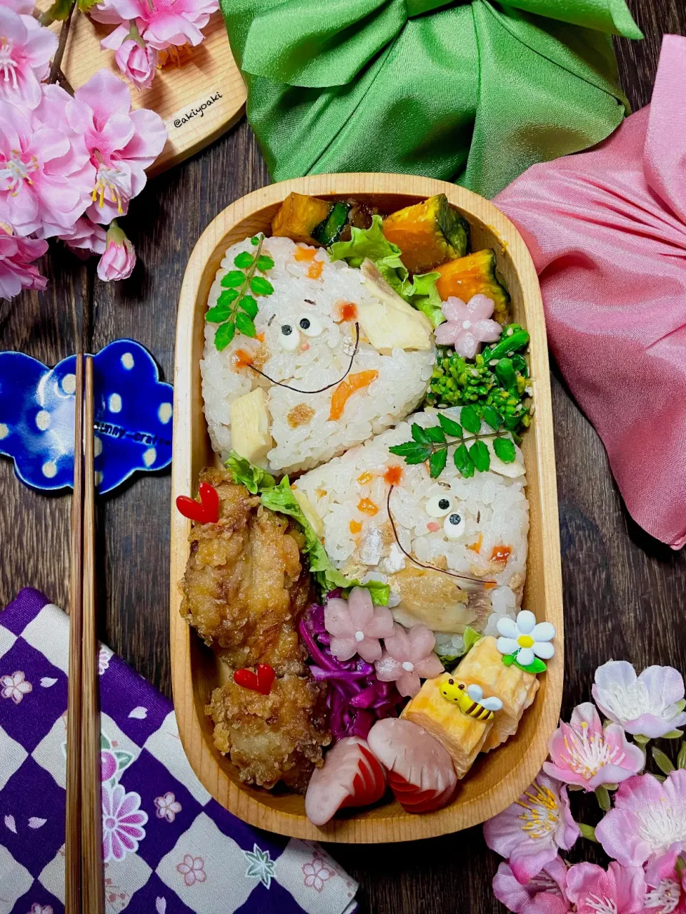 鯛めし弁当|Akiyoෆ¨̮⑅さん