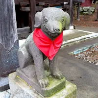 高水山常福院の狛犬さん| 友紀さん