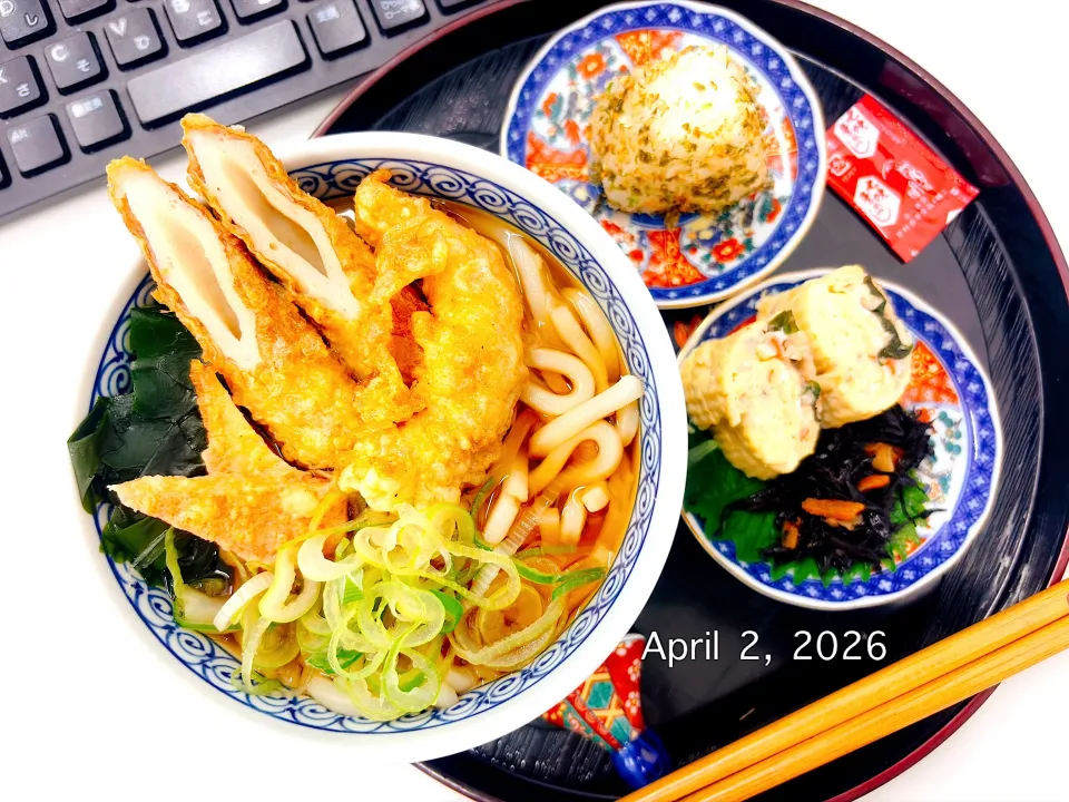 ⒹⒺⓁⒾ🚗³₃ 天ぷら🍤うどん🥢|Tsuu_chan‪ ·͜·♡‬さん