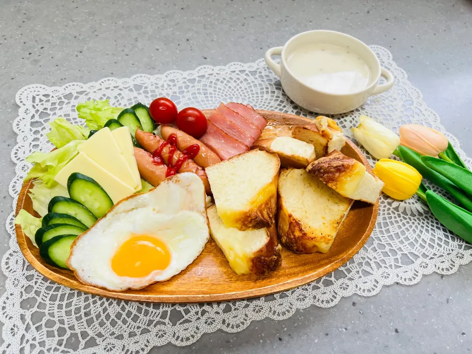 「ワンプレート朝ごはん」|バシュランさん
