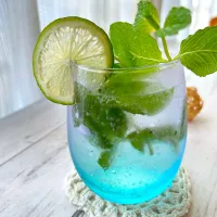 ライトブルー桜🩵ライトブルーモヒート