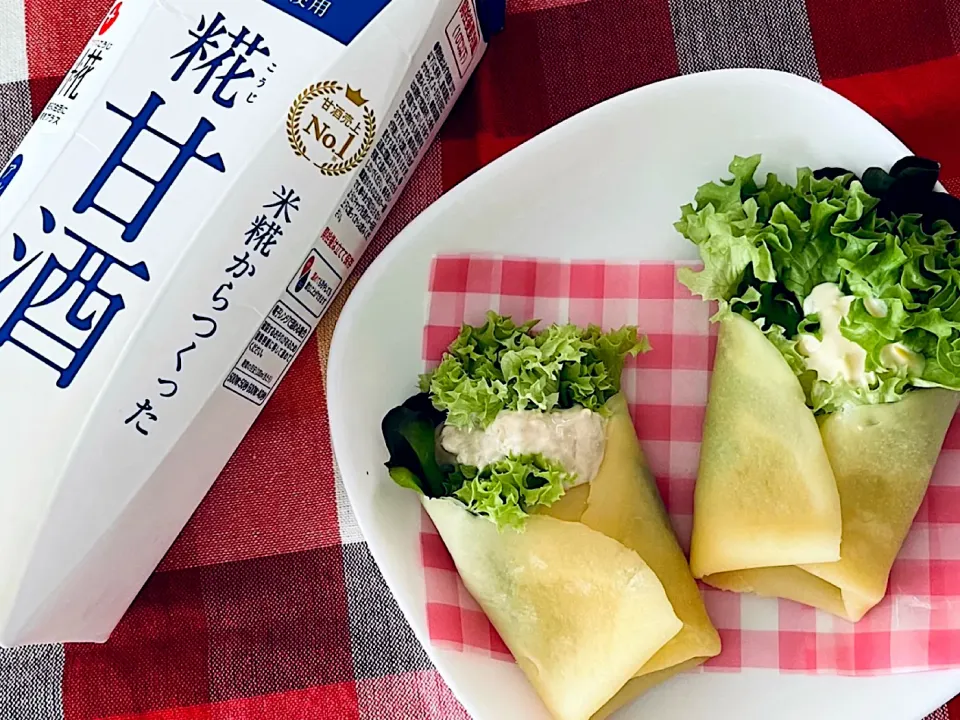 サラダミニクレープ🥗|サクラピンクさん