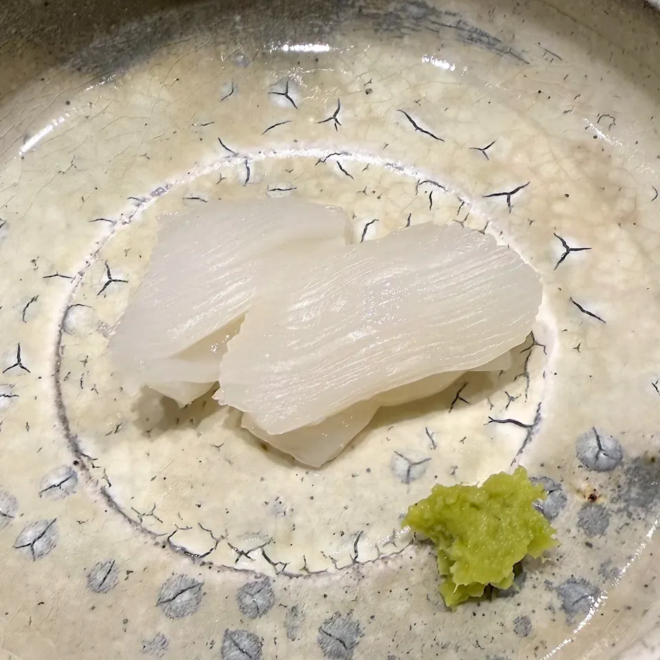 烏賊のお造り|流線形さん