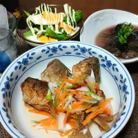 鯵南蛮漬け～🐟