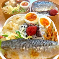 家族お弁当🍱ლ(´ڡ`ლ)❤️|ふみぃさん