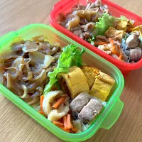 夫と次女のお弁当🍱🍙|シズソラさん