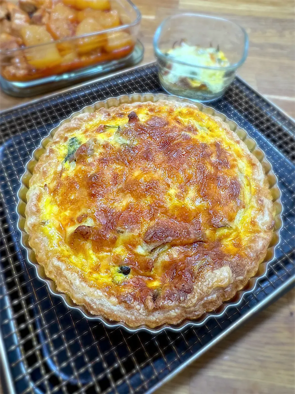 母ほうれん草のキッシュ|morimi32さん