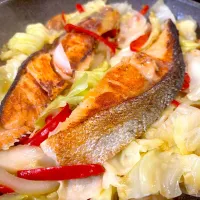 鮭のちゃんちゃん焼き| Hiropanさん