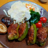 ピーマンの肉詰め|kotaroさん