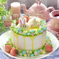 イースターバニーケーキです🌼🐰🐾🐣🌷|sucreroomさん