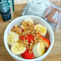 とんちんさんの料理 ヨーグルトに大豆のお肉スライス ~スイーツにも美味しい|みったんさん