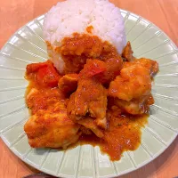 鶏ももトマトのタンドリー|ふくながさん