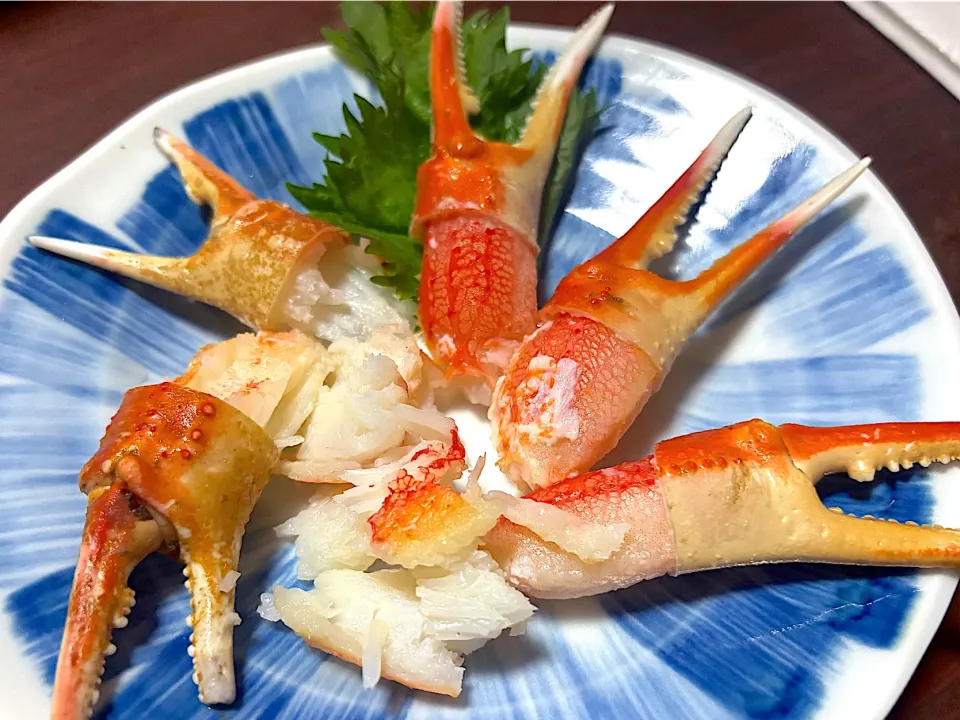 ⑦4月2日・［お寿司コース🍣］・蟹🦀の爪😋✨|山勝さん