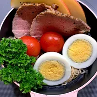 ローストビーフ入り冷麺| いちさん