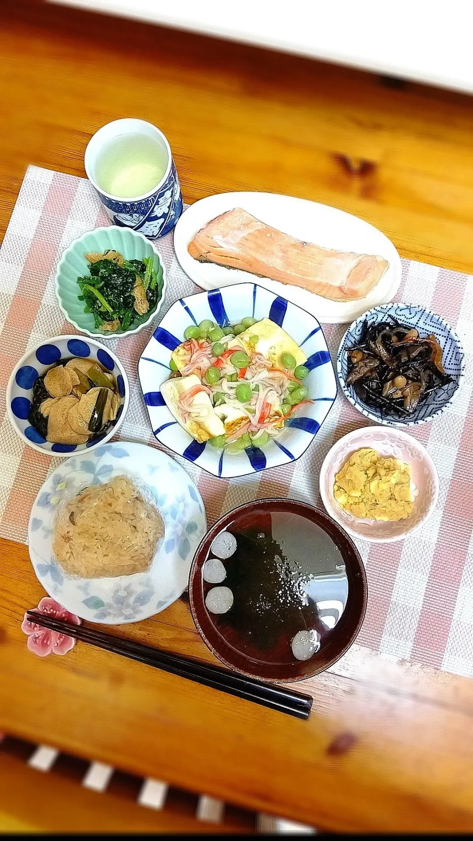 豆腐ステーキ中華あんかけ🥢いつかの晩御飯|まゆめろさん