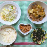 夕飯(4月3日)|ゆずうさぎさん
