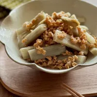 大豆のお肉とごぼうの酢の物| chiaki3（平川ちあき）さん