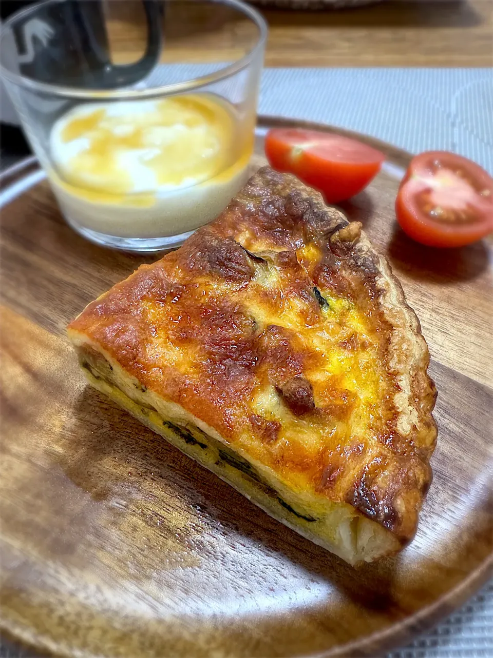 morimi32さんの料理 母ほうれん草のキッシュ|morimi32さん