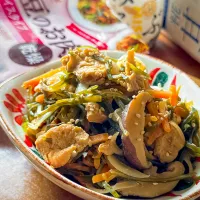 つぶみそ×大豆のお肉で沖縄料理🌴クーブイリチー|にゃんぺこさん