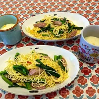 菜の花のパスタ|Emiさん