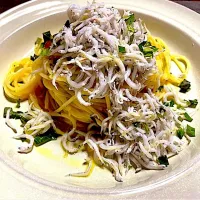 しらすのペペロンチーノ