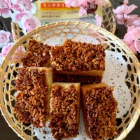 大豆のお肉ミンチでフロランタン風✨|いっちゃんさん