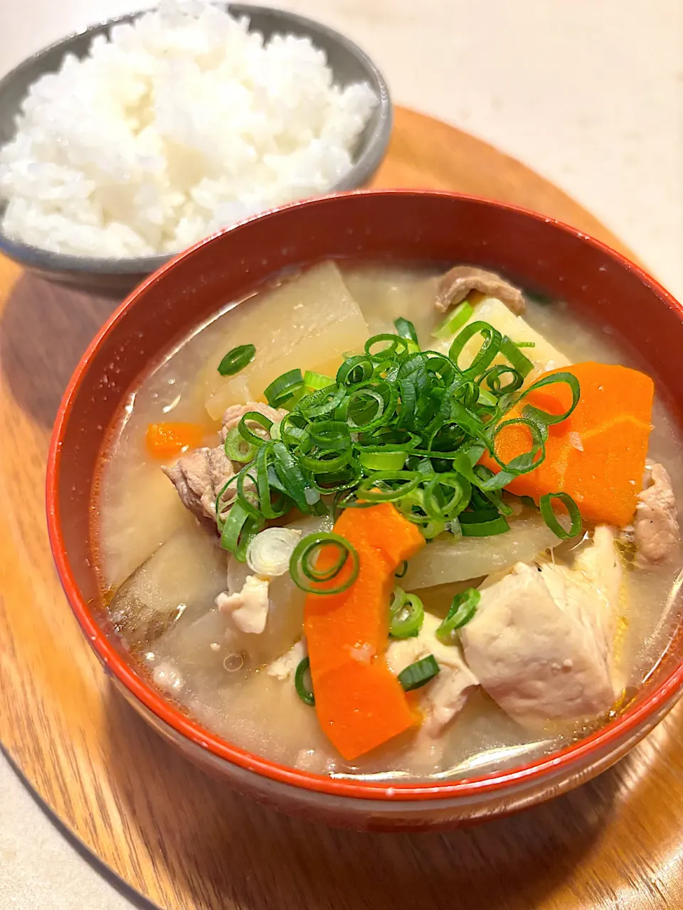 サタデーディナーは豚汁🙂|kossyossさん