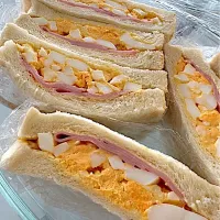 ハム卵サンド|miyuさん