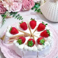 いちごのショートケーキ🍰|AXさん