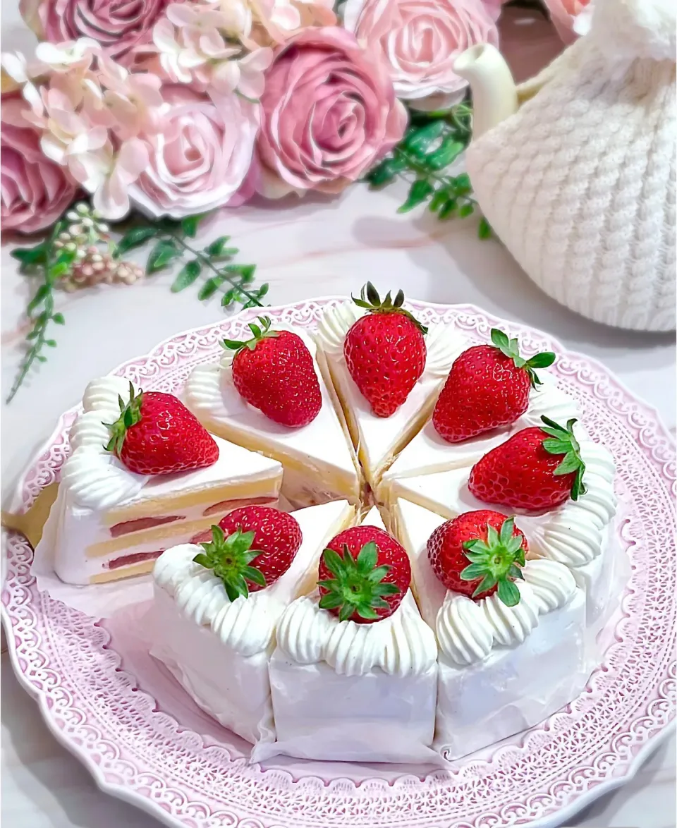 いちごのショートケーキ🍰|AXさん