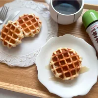 幸せなワッフル🧡|はる꒰(๑´•.̫ • `๑)꒱さん