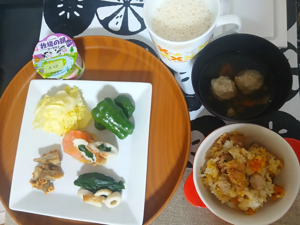おうちご飯で花より団子(((*≧艸≦)ﾌﾟﾌﾟｯ|ぽんすけさん