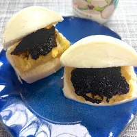 穴子の天ぷら中華饅頭サンド|栃倉 直人さん