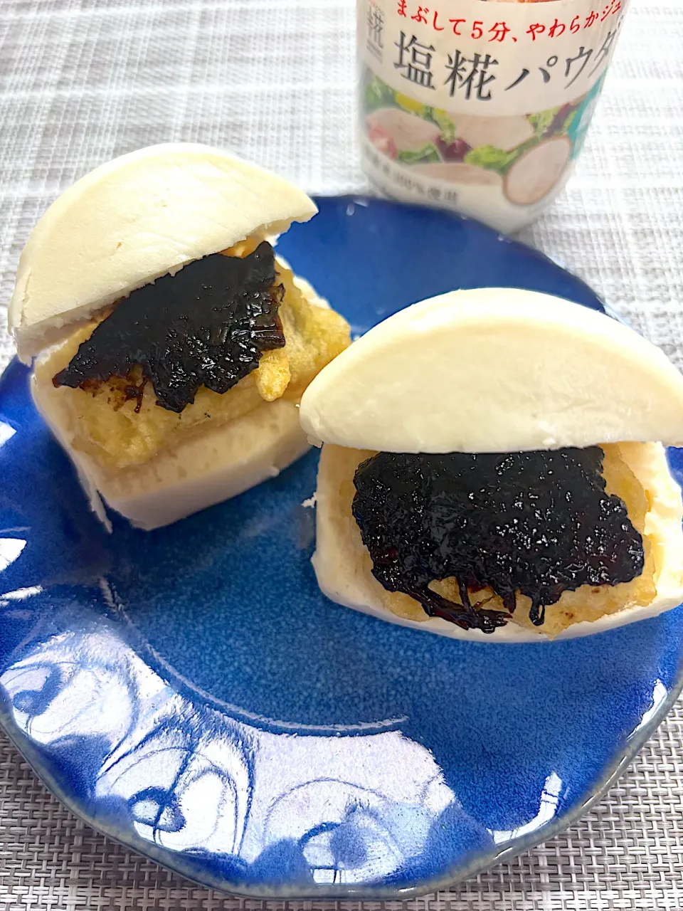 穴子の天ぷら中華饅頭サンド|栃倉 直人さん