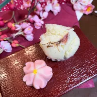 桜三昧　桜練り切り|oisicake8さん