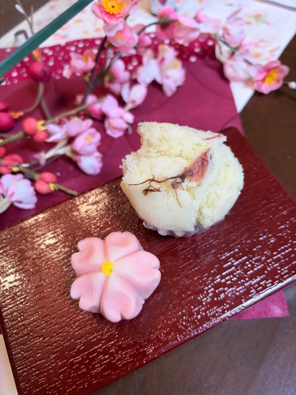 桜三昧　桜練り切り|oisicake8さん