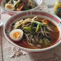 野菜たっぷり味噌ラーメン|Hagiさん