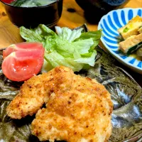 鶏むね肉のザクザクコンソメチキン🎶|とまと🍅さん