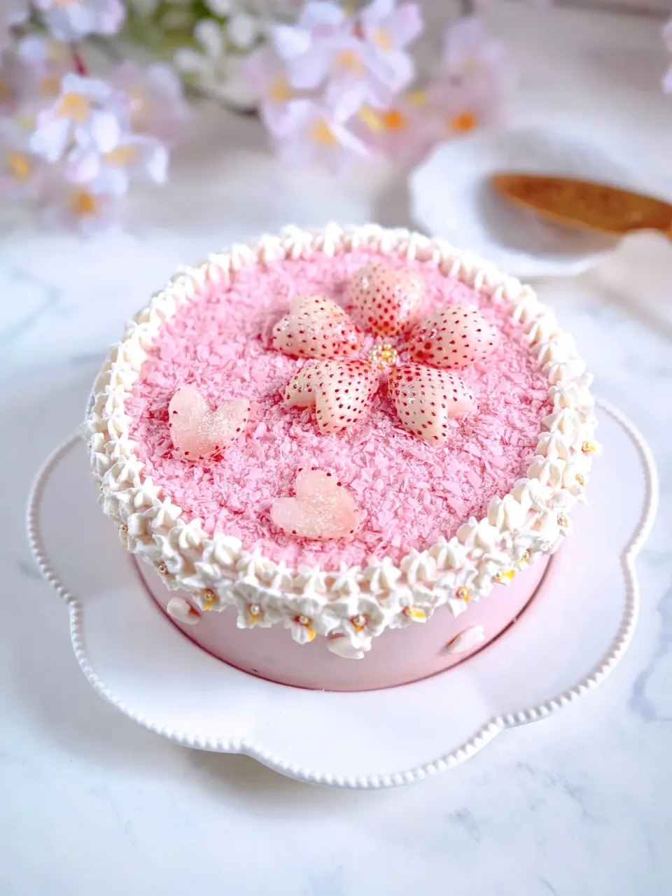 桜のケーキ𓂃🌸𓈒𓏸|MASAYOさん