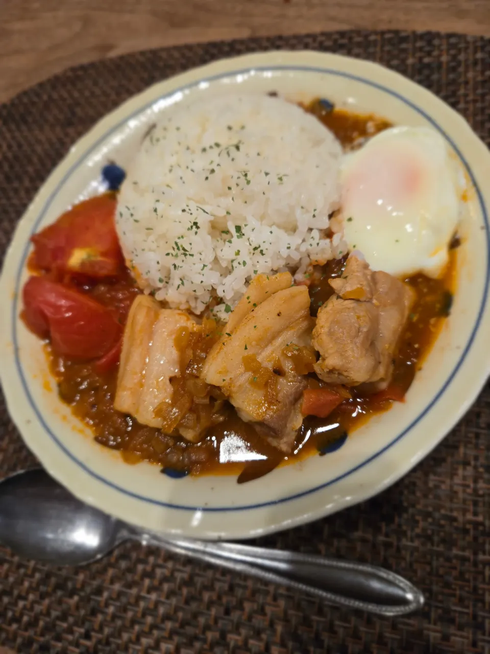 トマトと豚バラのスパイスカレー|ゆうすけさん