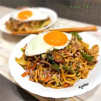 野菜たっぷりソース焼きそば|亜矢子さん