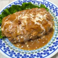 混ぜない捏ねないどどぉーーんと!!バーグ|ひとみんΨ(*´∀｀)Ψさん