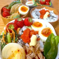 家族お弁当🍱٩(๛ ̆ 3 ̆)۶❤️| ふみぃさん